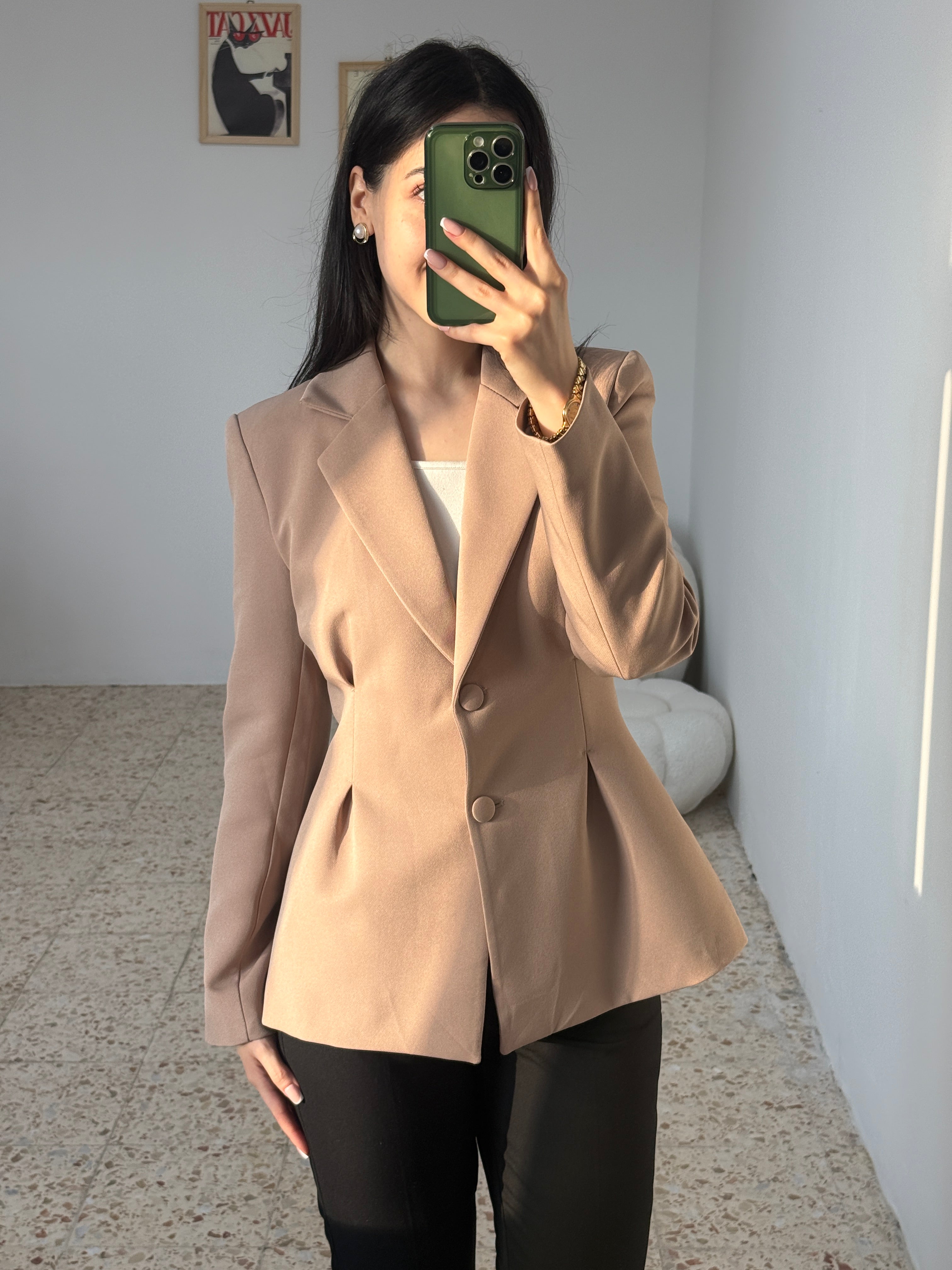 Cinched Blazer