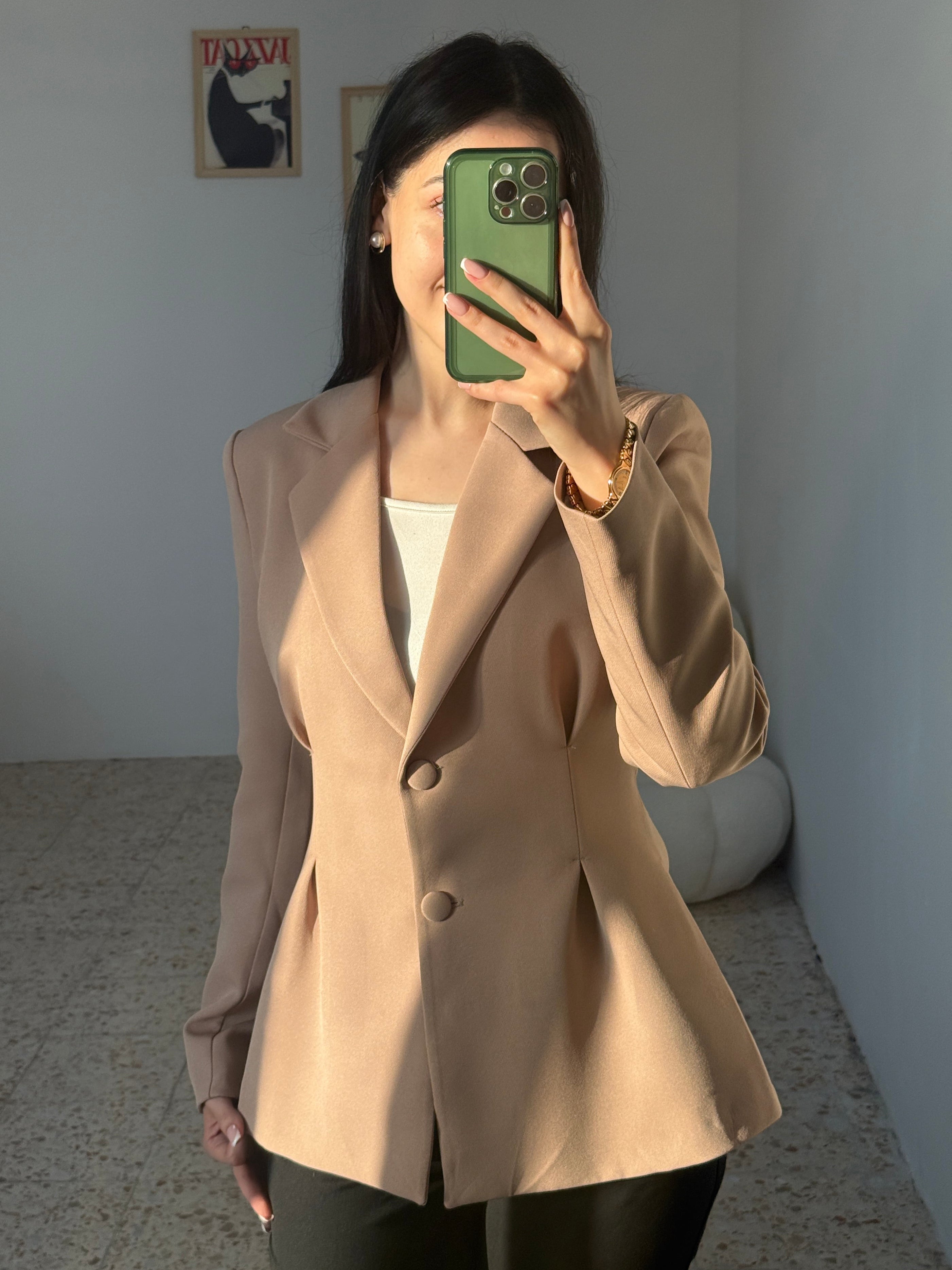 Cinched Blazer