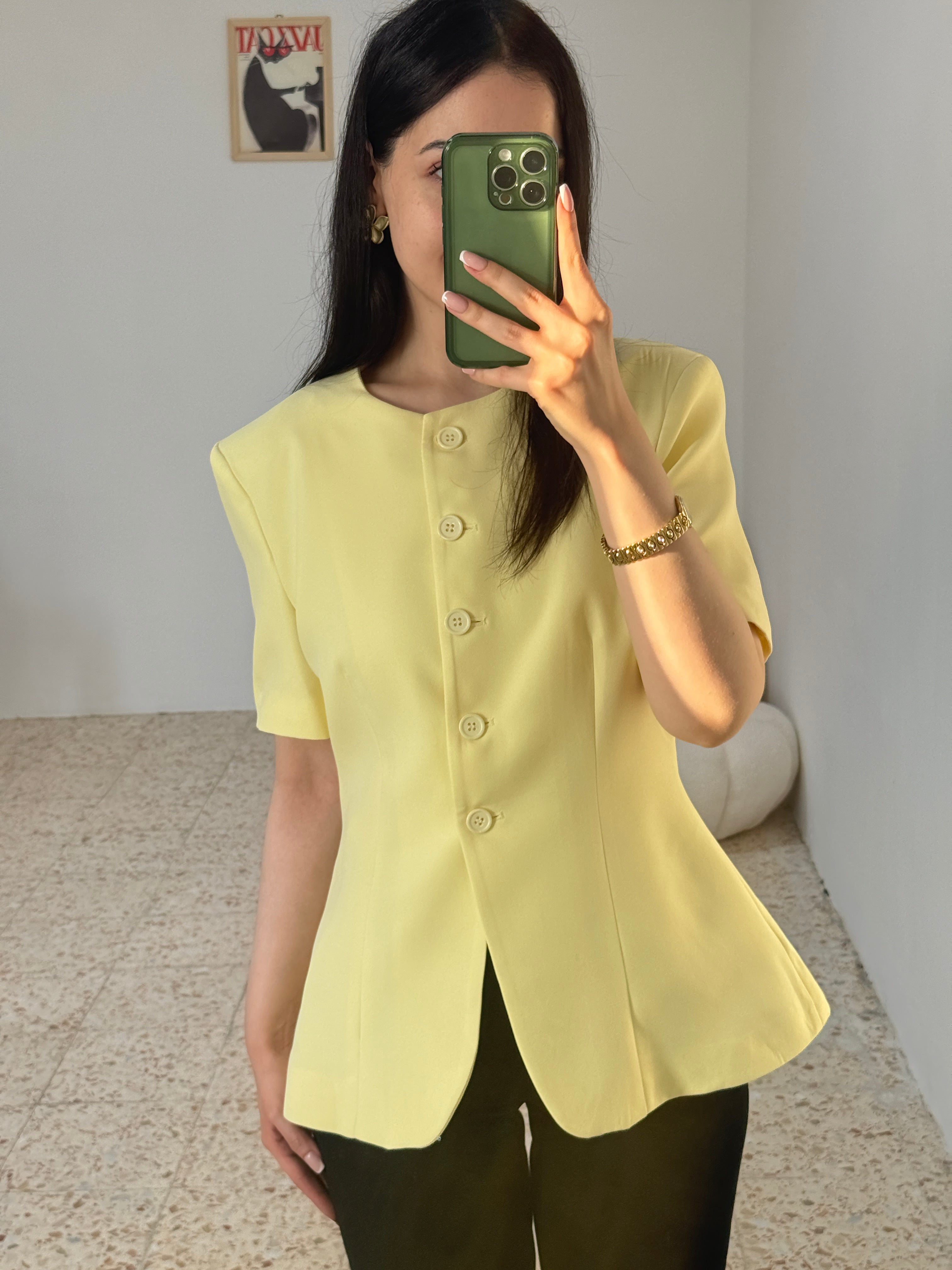 Yellow Blazer