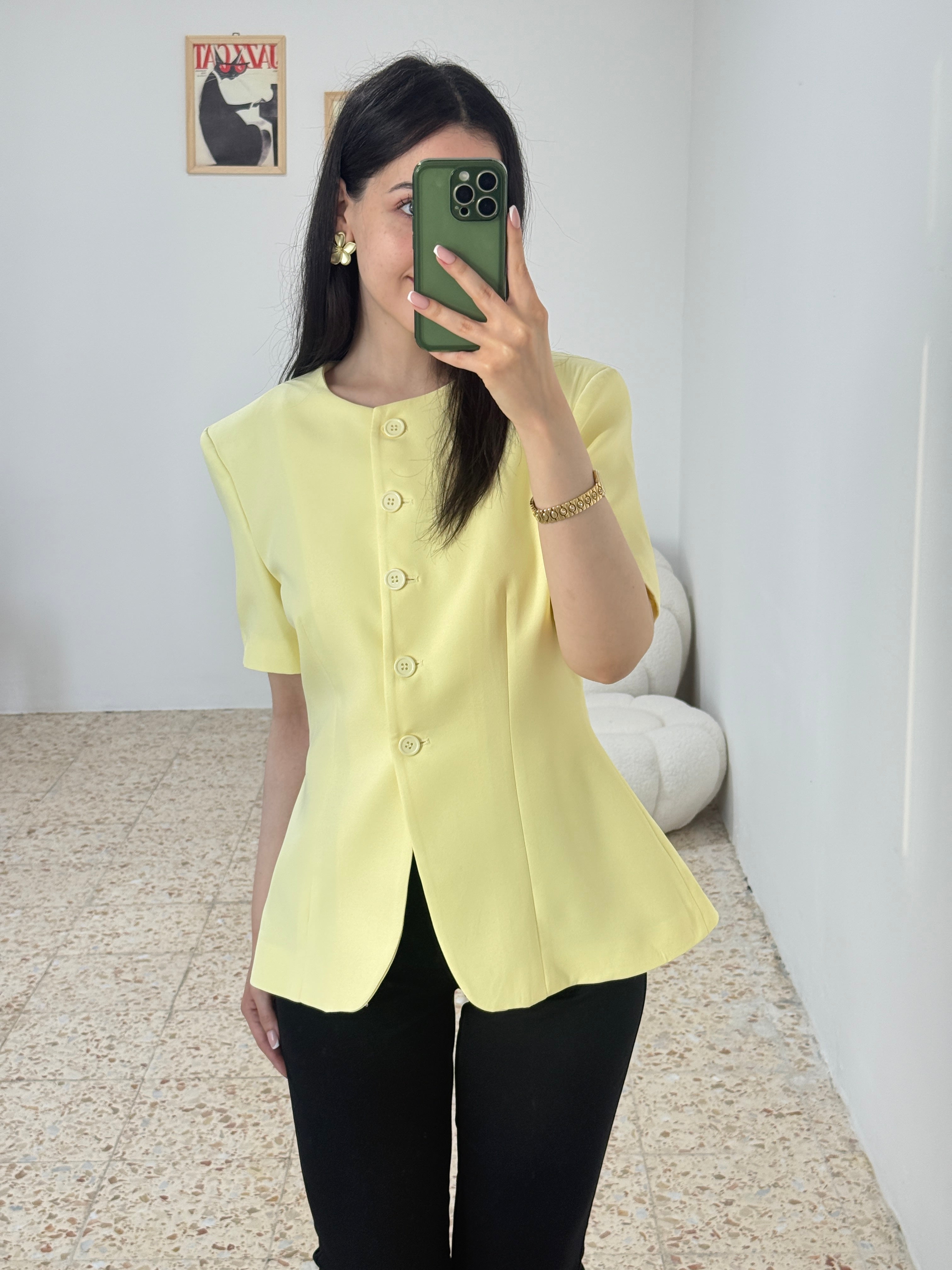 Yellow Blazer