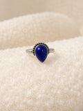 Lapiz pear ring