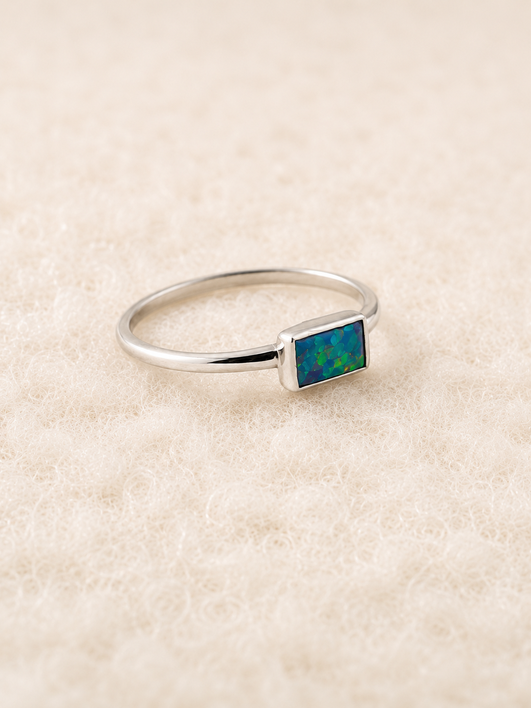 Blue Opal ring