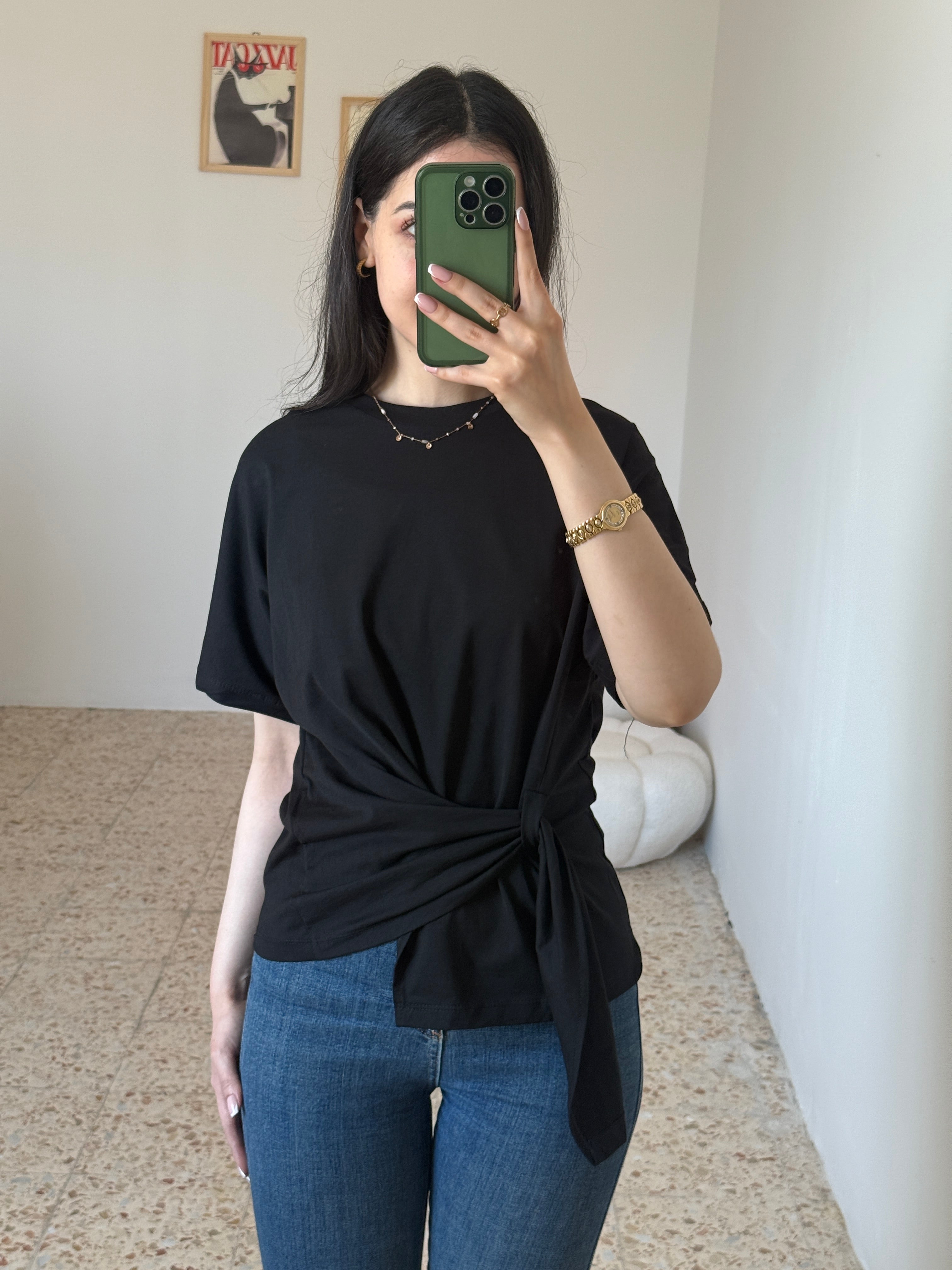 Black Tie Shirt